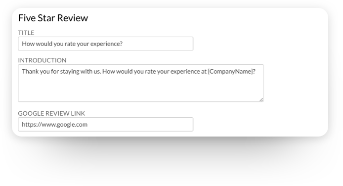 Collect Your Reviews